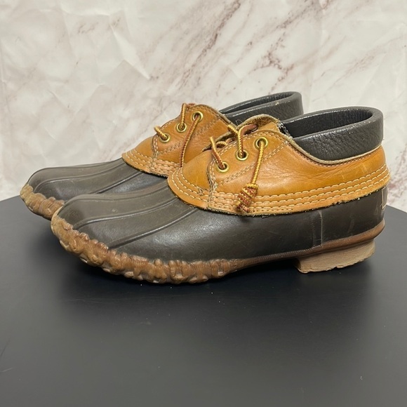 Vintage L.L. Bean Low Top Duck Maine Hunting Shoe Boot - Picture 5 of 5